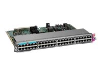 Cisco Catalyst 4500E Series Line Card - switch - 48 portar - insticksmodul WS-X4748-12X48U+E=