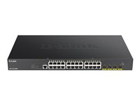 D-Link DGS 1250-28XMP - switch - 28 portar - smart - rackmonterbar DGS-1250-28XMP