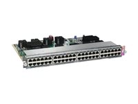 Cisco Catalyst 4500E Series Line Card - switch - 48 portar - insticksmodul WS-X4648-RJ45-E=