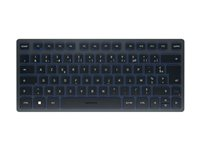 CHERRY KW 7100 MINI BT - tangentbord - AZERTY - fransk Inmatningsenhet JK-7100FR-22