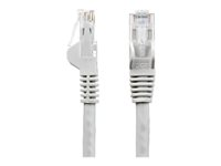 StarTech.com Cat6-patchkabel med hakfria RJ45-kontakter – 22,8 m, grå - patch-kabel - 22.9 m - grå N6PATCH75GR