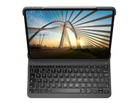 Logitech Slim Folio Pro - tangentbord och foliefodral - QWERTZ - schweizisk Inmatningsenhet 920-009685