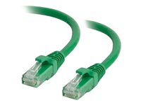 C2G Cat5e Booted Unshielded (UTP) Network Patch Cable - patch-kabel - 1 m - grön 83201