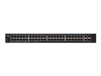 Cisco 250 Series SG250X-48 - switch - 48 portar - smart - rackmonterbar SG250X-48-K9-EU