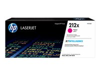 HP 212X - Lång livslängd - magenta - original - LaserJet - tonerkassett (W2123X) W2123X