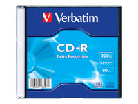 Verbatim DataLife - CD-R x 1 - 700 MB - lagringsmedier 43347