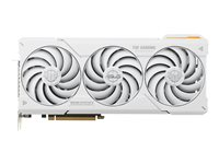 ASUS TUF Gaming Radeon RX 7800 XT 16GB - White OC Edition - grafikkort - Radeon RX 7800 XT - 16 GB 90YV0JP0-M0NA00