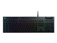 Logitech G G815 - tangentbord - QWERTY - USA, internationellt - vit Inmatningsenhet 920-011359