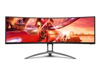 AOC Gaming AG493UCX2 - AGON Series - LED-skärm - böjd - 49" - HDR AG493UCX2