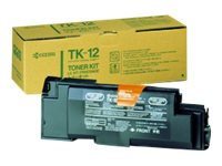 Kyocera TK 12 - svart - original - tonersats 37027012