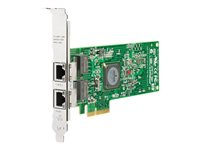 HPE NC382T - nätverksadapter - PCIe x4 - 2 portar 458492-B21