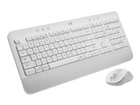 Logitech Signature MK650 Combo for Business - sats med tangentbord och mus - QWERTY - ungerska - offwhite Inmatningsenhet 920-011036