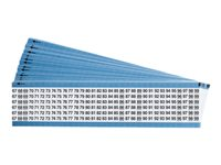 Brady Consecutive Numbers Wire Marker Card Legend 67-99 - lednings/kabelmärkare (förtryckt) TWM-67-99-PK