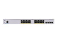 Cisco Business 350 Series 350-24P-4G - switch - 24 portar - Administrerad - rackmonterbar CBS350-24P-4G-EU