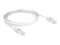 Delock patch-kabel - 3 m - vit 83783