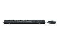 Dell Wireless Keyboard and Mouse KM636 - sats med tangentbord och mus - QWERTY - brittisk - svart Inmatningsenhet RDF0Y