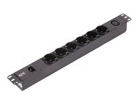 APC Easy Basic Rack PDU EPDU1010B-SCH - kraftdistributionsenhet EPDU1010B-SCH