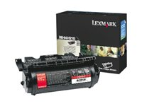 Lexmark - Lång livslängd - svart - original - tonerkassett X644H21E