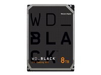 WD_BLACK WD8002FZWX - hårddisk - 8 TB - SATA 6Gb/s WD8002FZWX