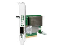 HPE InfiniBand HDR MCX653105A-HDAT - nätverksadapter - PCIe 4.0 x16 - 200Gb Ethernet / 200Gb Infiniband QSFP28 x 1 P23664-H21