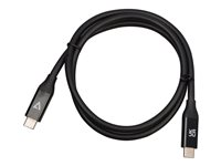 V7 - USB typ C-kabel - 24 pin USB-C till 24 pin USB-C - 80 cm V7USB4-80CM