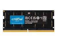 Crucial - DDR5 - modul - 32 GB - SO DIMM 262-pin - 5600 MHz / PC5-44800 CT32G56C46S5