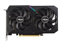 ASUS Dual GeForce RTX 3050 - grafikkort - GF RTX 3050 - 8 GB 90YV0HH1-M0NA00