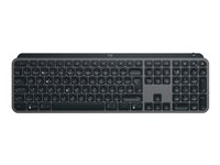 Logitech MX Keys S - tangentbord - QWERTY - USA, internationellt - grafit - med Palm Rest Inmatningsenhet 920-011589