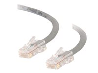 C2G Cat5e Non-Booted Unshielded (UTP) Network Patch Cable - patch-kabel - 7 m - grå 83006