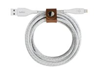 Belkin DuraTek Plus - Lightning-kabel - Lightning / USB 2.0 - 3.05 m F8J236BT10-WHT