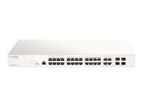 D-Link Nuclias Cloud-Managed DBS-2000-28P - switch - 28 portar DBS-2000-28P