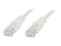 MicroConnect nätverkskabel - 15 m - vit UTP615W