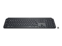 Logitech MX Keys - tangentbord - QWERTY - USA, internationellt - grafit Inmatningsenhet 920-010251