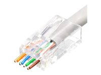 MicroConnect nätverkskontakt - transparent KON505-50EZ