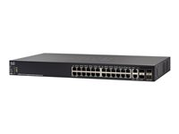 Cisco 550X Series SG550X-24 - switch - 24 portar - Administrerad - rackmonterbar SG550X-24-K9-EU