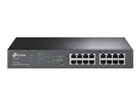 TP-Link TL-SG1016PE - switch - 16 portar - smart - rackmonterbar TL-SG1016PE