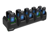 Zebra 10-Slot Locking Smart Cradle - handhållen laddningsvagga CRD-EC30-10SC1-01