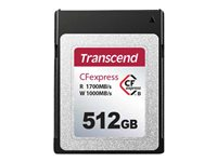 Transcend CFexpress 820 - flash-minneskort - 512 GB - CFexpress, typ B TS512GCFE820