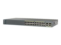 Cisco Catalyst 2960-Plus 24LC-L - switch - 24 portar - Administrerad - rackmonterbar WS-C2960+24LC-L