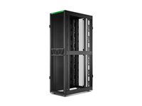 APC NetShelter SX Gen 2 - rack - 2124 H x 600 B x 1070 D mm, med sidor - 45U AR3105B2