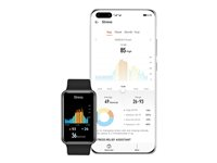 Huawei Watch Fit Elegance smart klocka med rem - midnattssvart - 4 GB 55026332