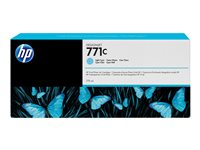 HP 771C - ljus cyan - original - bläckpatron B6Y12A