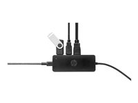 HP Travel Hub G2 - portreplikator - USB-C - VGA, HDMI 7PJ38AA