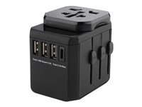 MicroConnect - socket splitter - 1920 Watt MC-TRAVELADAPTER3