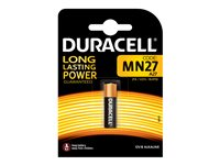 Duracell Security MN27 batteri x MN27 - alkaliskt 923355