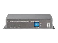 LevelOne POT-0100 PoE Repeater (Master) - repeater - 10Mb LAN, 100Mb LAN POT-0100