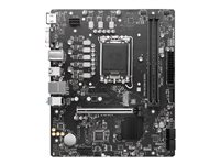 MSI PRO H610M-E DDR4 - moderkort - micro ATX - LGA1700-uttag - H610 PRO H610M-E DDR4