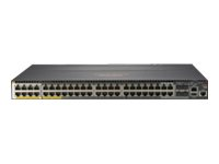 HPE Aruba 2930M 40G 8 HPE Smart Rate PoE+ 1-slot Switch - switch - 36 portar - Administrerad - rackmonterbar JL323AR