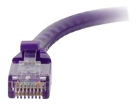 C2G Cat5e Booted Unshielded (UTP) Network Patch Cable - patch-kabel - 2 m - lila 83661