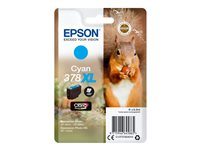 Epson 378XL - XL - cyan - original - bläckpatron C13T37924020